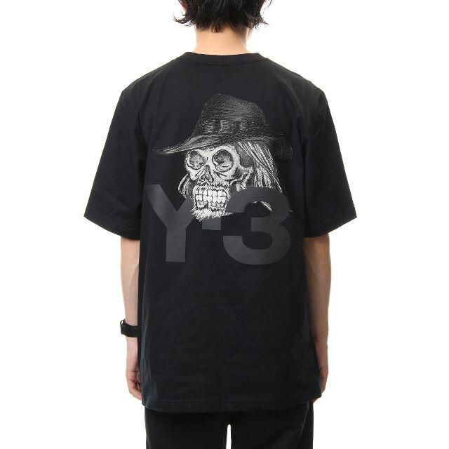 新品 ヨウジヤマモト Y-3 ロゴ スカル刺繍 Tシャツ L XL | myglobaltax.com