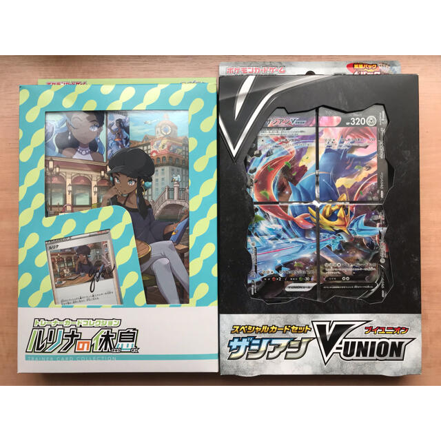 ポケモンカード ルリナの休息 ザシアン V Union Box デッキ パック Idealauto Ee