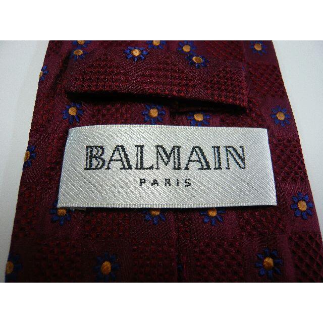 バルマン　ネクタイ02B　新品　専用ケース付き　プレゼントにも　 BALMAIN