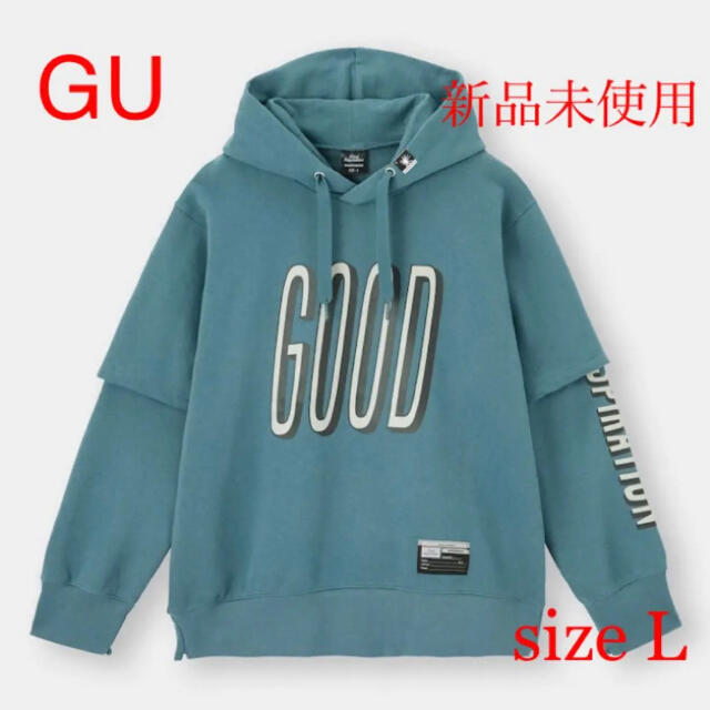 GU(ジーユー)のGU×ミハラ ヤスヒロ ビッグスウェットプルパーカ メンズのトップス(パーカー)の商品写真