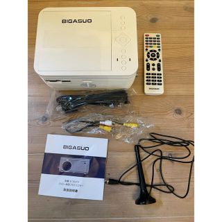 訳あり　BIGASUO 302 プロジェクター　ほぼ新品(プロジェクター)