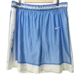 ナイキ(NIKE)のナイキ NIKE 90’s ノースカロライナ ショートパンツ  水色 XXL(ショートパンツ)