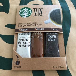 スターバックスコーヒー(Starbucks Coffee)のスターバックス VIA インスタントコーヒー　3本(コーヒー)