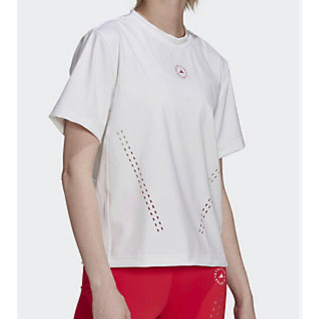 adidas by Stella McCartney(アディダスバイステラマッカートニー)のステラ　トレーニングTシャツ未使用(M) スポーツ/アウトドアのトレーニング/エクササイズ(トレーニング用品)の商品写真