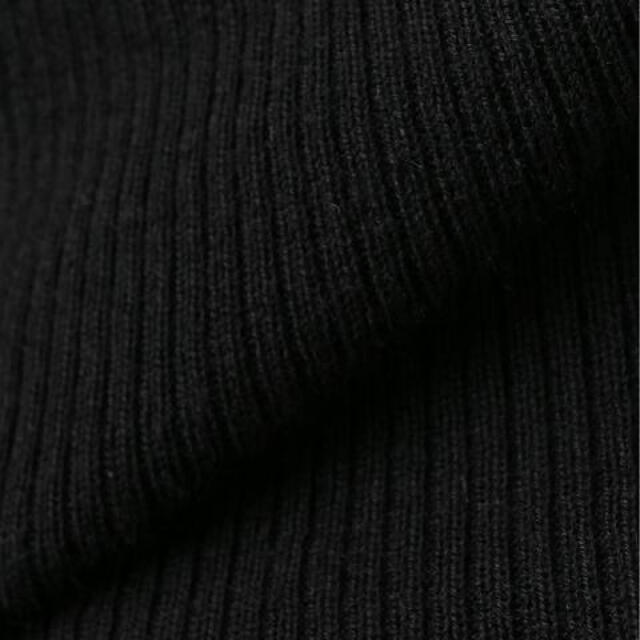 L'Appartement DEUXIEME CLASSE(アパルトモンドゥーズィエムクラス)のランラン様専用！アパルトモン☆黒のタートルネックRib Knit レディースのトップス(ニット/セーター)の商品写真