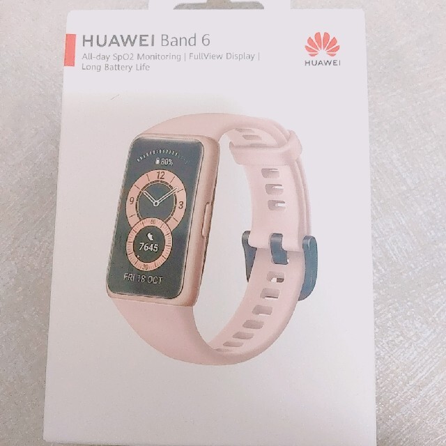 Huawei Band 6 グローバル版 (本体日本語表示対応）