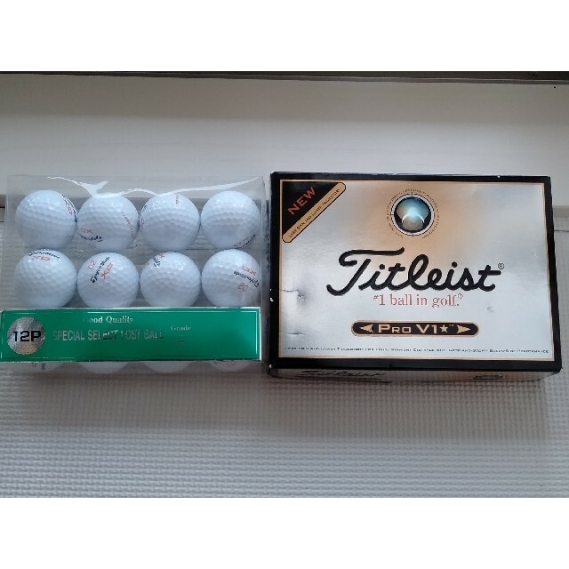 ゴルフボールTitleist PRO V1 392+ロストボール　テーラーメイド