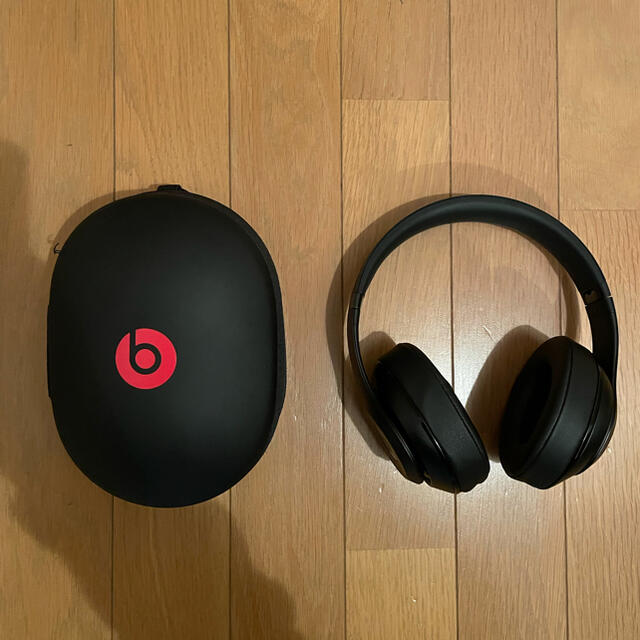 Beats by Dr Dre(ビーツバイドクタードレ)のBeats Studio Wireless Black マットブラック スマホ/家電/カメラのオーディオ機器(ヘッドフォン/イヤフォン)の商品写真