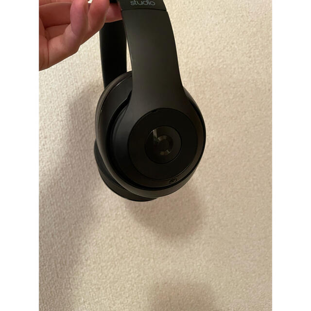 Beats by Dr Dre(ビーツバイドクタードレ)のBeats Studio Wireless Black マットブラック スマホ/家電/カメラのオーディオ機器(ヘッドフォン/イヤフォン)の商品写真