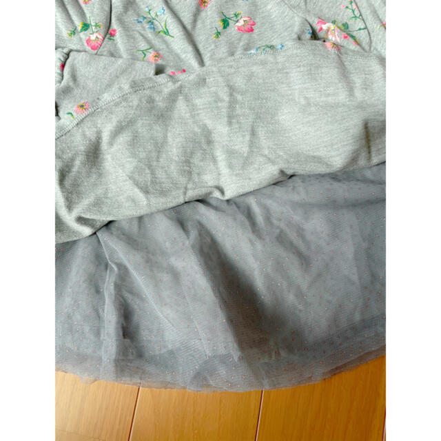 babyGAP(ベビーギャップ)のGAP  ギャップ　サラジェシカパーカー　ワンピース　90 キッズ/ベビー/マタニティのキッズ服女の子用(90cm~)(ワンピース)の商品写真