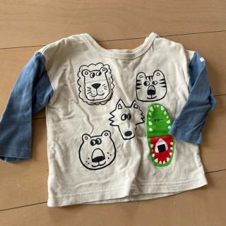 ザラキッズ(ZARA KIDS)の美品　恐竜　カットソー(シャツ/カットソー)