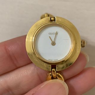Gucci - 【稼働品】GUCCI◇チェンジベゼル レディースウォッチの通販