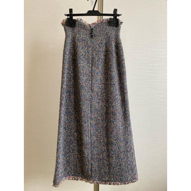 リリーブラウン　ツィードロングスカート レディースのスカート(ロングスカート)の商品写真