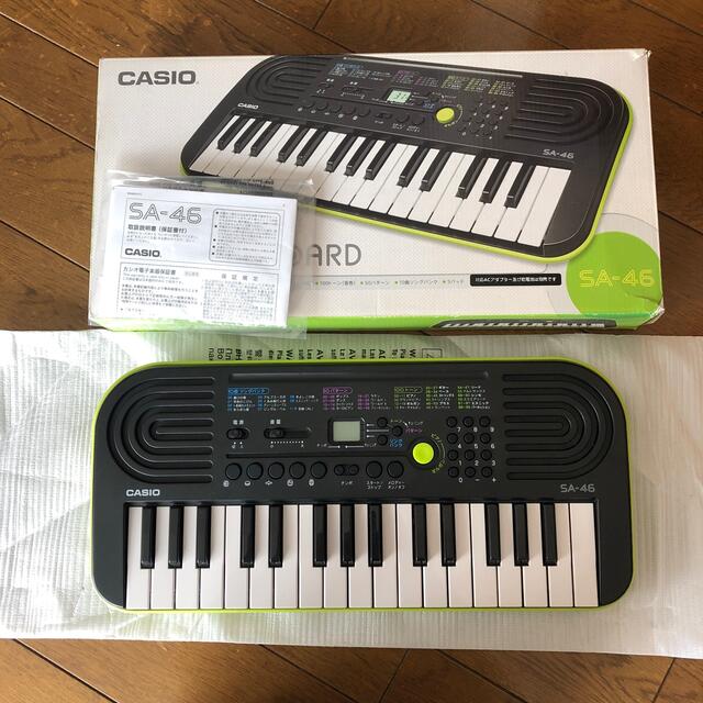 CASIO(カシオ)のCASIO SA-46 ミニキーボード MINI KEYBOARD 楽器の鍵盤楽器(電子ピアノ)の商品写真