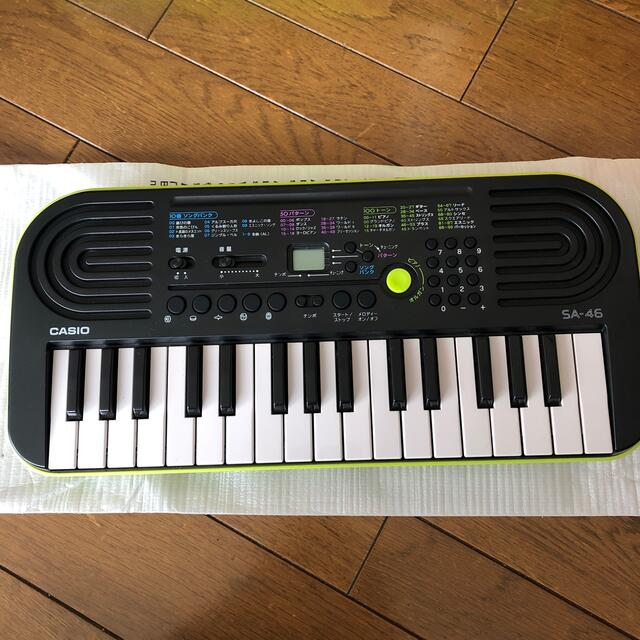 CASIO(カシオ)のCASIO SA-46 ミニキーボード MINI KEYBOARD 楽器の鍵盤楽器(電子ピアノ)の商品写真