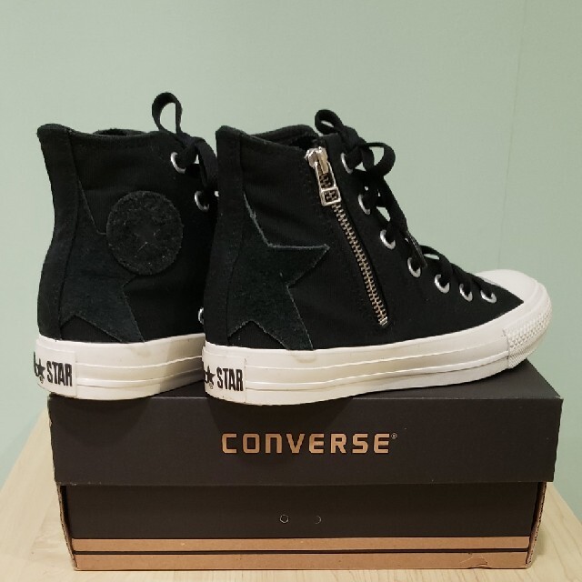 CONVERSE(コンバース)の#コンバース　#23㎝　#黒　 レディースの靴/シューズ(スニーカー)の商品写真