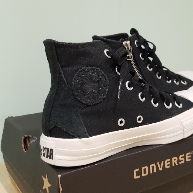 CONVERSE(コンバース)の#コンバース　#23㎝　#黒　 レディースの靴/シューズ(スニーカー)の商品写真