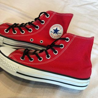 CONVERSE - 22.5cm US3.5 コンバース ハイカット 赤 レッドの通販 by ...