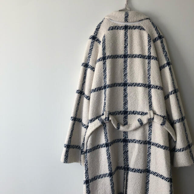新品 TELA テラ チェック柄コート | jarussi.com.br