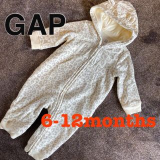 ギャップキッズ(GAP Kids)のGAP ベビー服　オフ白柄 冬(カバーオール)