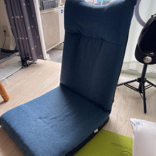 アイリスオーヤマ(アイリスオーヤマ)の⭐️アイリス　最終値下げ🐹🐹座椅子2個セット美品⭐️(座椅子)