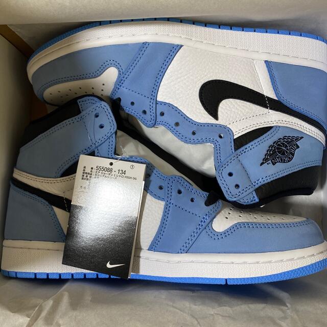 靴/シューズNIKE Air Jordan1 High OG University Blue