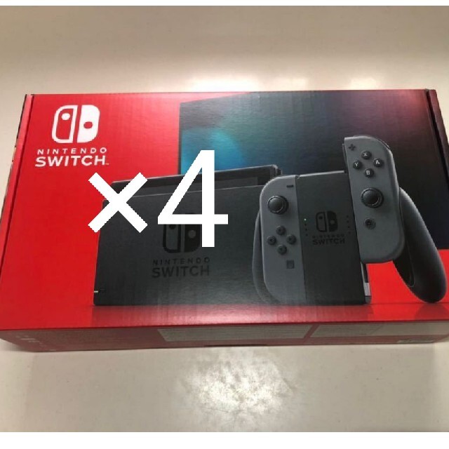 逸品】 Nintendo Switch - 新品、未使用 任天堂Switchグレー 家庭用