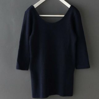 ビューティアンドユースユナイテッドアローズ(BEAUTY&YOUTH UNITED ARROWS)の美品☆ロク Roku☆サーマル ネイビー(カットソー(長袖/七分))