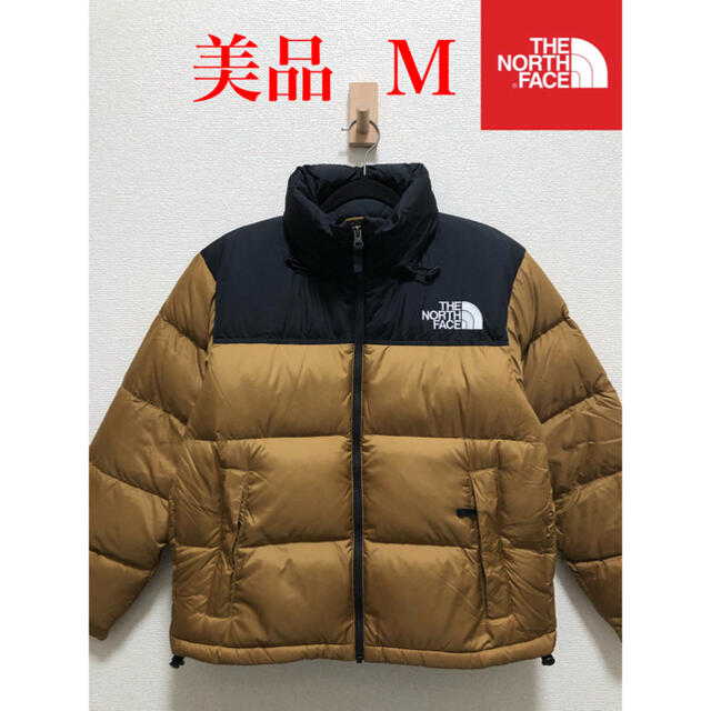 美品】THE NORTH FACE ノースフェイス ヌプシ ダウン 茶×黒 M 高評価！