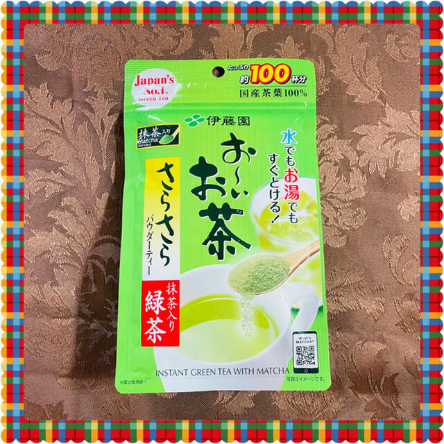 伊藤園(イトウエン)の伊藤園 おーいお茶 抹茶入りさらさら緑茶 80g 食品/飲料/酒の飲料(茶)の商品写真