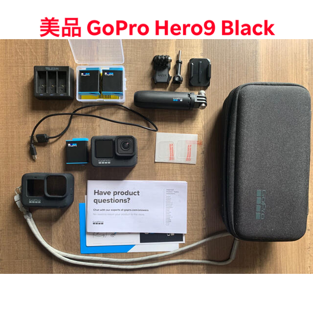 GoPro(ゴープロ)のGoPro Hero9 Black スマホ/家電/カメラのカメラ(ビデオカメラ)の商品写真