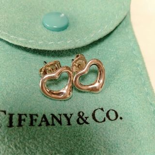 ティファニー(Tiffany & Co.)の値下げ！ティファニーオープンハートピアス(おまけ付き)(ピアス)