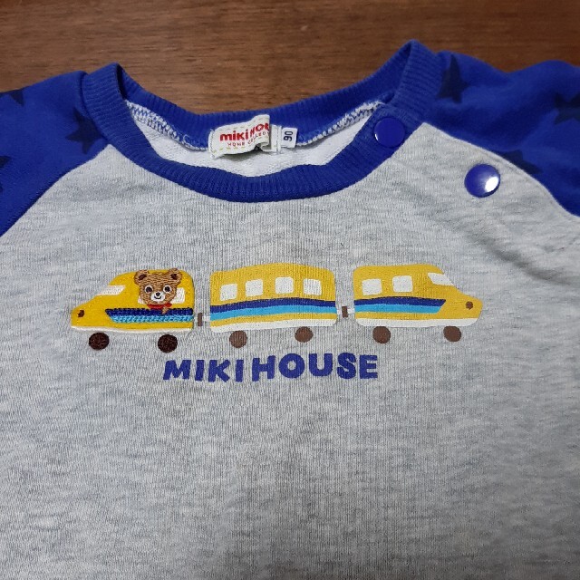 mikihouse(ミキハウス)のMIKI HOUSE トレーナー 90 キッズ/ベビー/マタニティのキッズ服男の子用(90cm~)(Tシャツ/カットソー)の商品写真