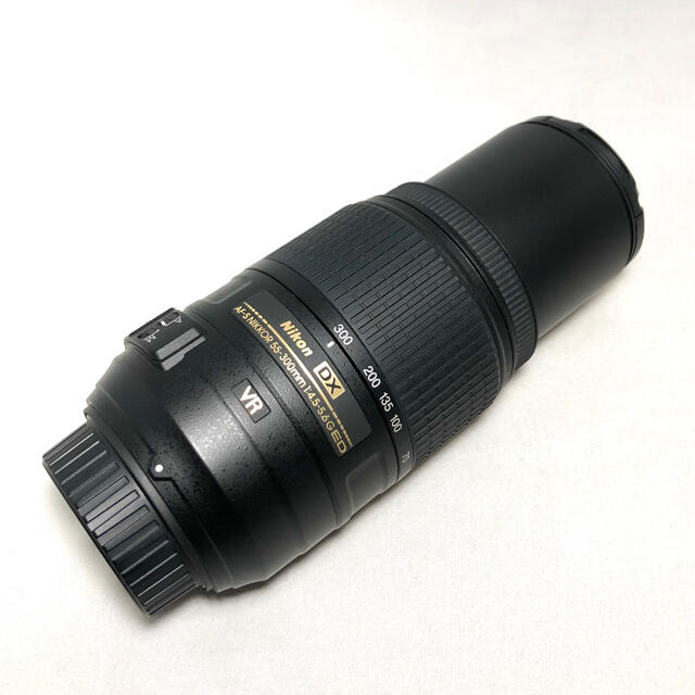 Nikon(ニコン)のNikon AF-S DX 55-300mm f/4.5-5.6G ED VR スマホ/家電/カメラのカメラ(レンズ(ズーム))の商品写真