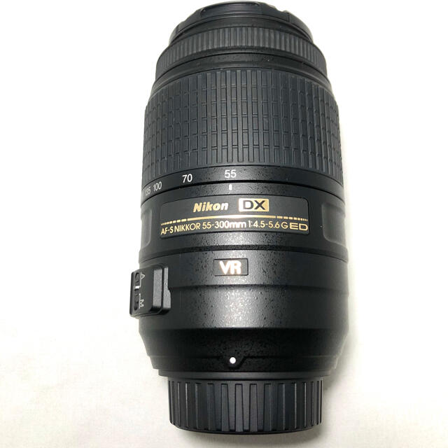 Nikon(ニコン)のNikon AF-S DX 55-300mm f/4.5-5.6G ED VR スマホ/家電/カメラのカメラ(レンズ(ズーム))の商品写真