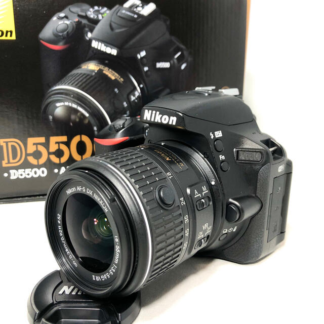 Nikon ニコンD5500 18-55VR Ⅱ KIT 4733ショット美品 【超歓迎された ...