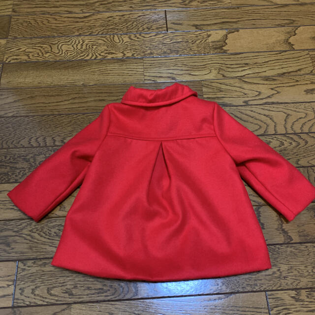 Old Navy(オールドネイビー)のオールドネイビー　赤　ショートコート　ジャケット キッズ/ベビー/マタニティのベビー服(~85cm)(ジャケット/コート)の商品写真