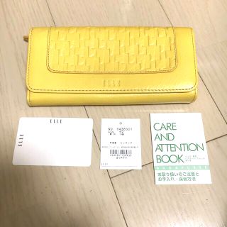 エル(ELLE)の週末値下げ！新品　ELLE 本革　長財布(財布)