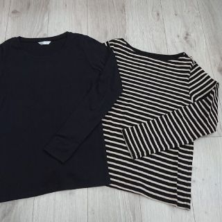 ユニクロ(UNIQLO)のUNIQLO ロンTセット(カットソー(長袖/七分))