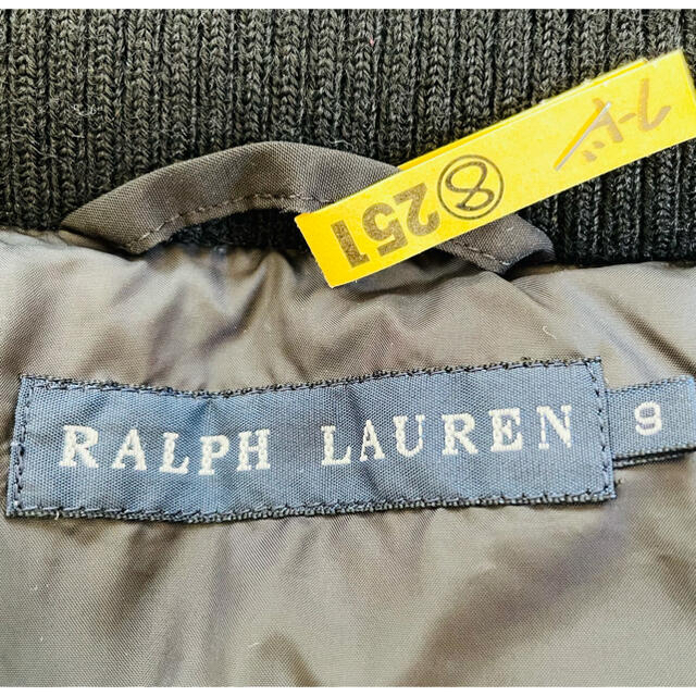 POLO RALPH LAUREN(ポロラルフローレン)の最終価格：RALPH LAUREN ダウンコート（9号） レディースのジャケット/アウター(ダウンコート)の商品写真