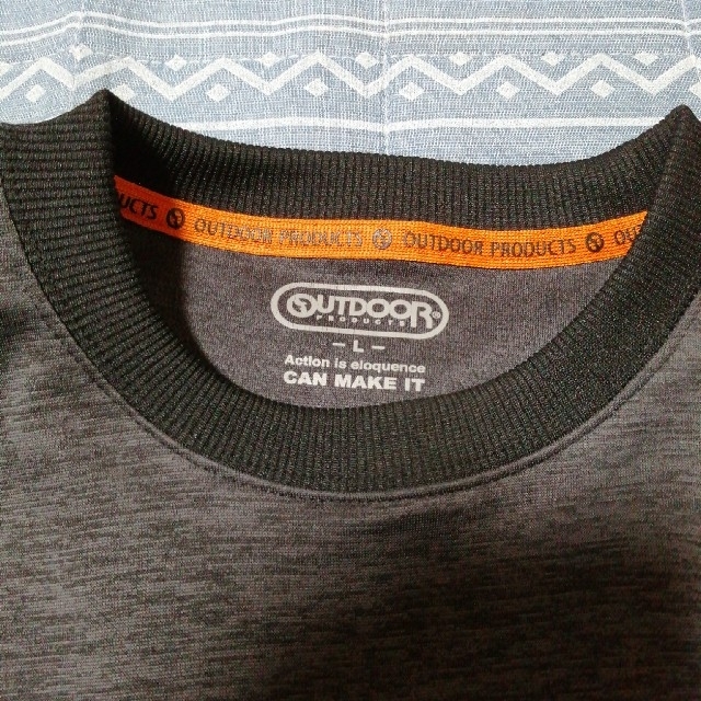 OUTDOOR(アウトドア)のアウトドア　長袖　Lサイズ メンズのトップス(Tシャツ/カットソー(七分/長袖))の商品写真