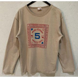 ステュディオダルチザン(STUDIO D'ARTISAN)の＊ステュディオ・ダ・ルチザン プリント 長袖Tシャツ トップス M(Tシャツ/カットソー(七分/長袖))