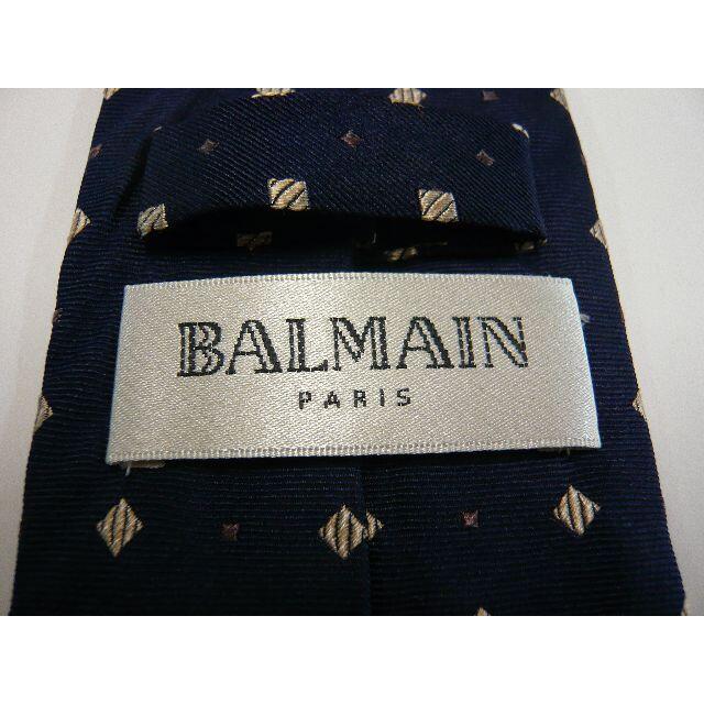 バルマン　ネクタイ06B　新品　専用ケース付き　プレゼントにも　 BALMAIN