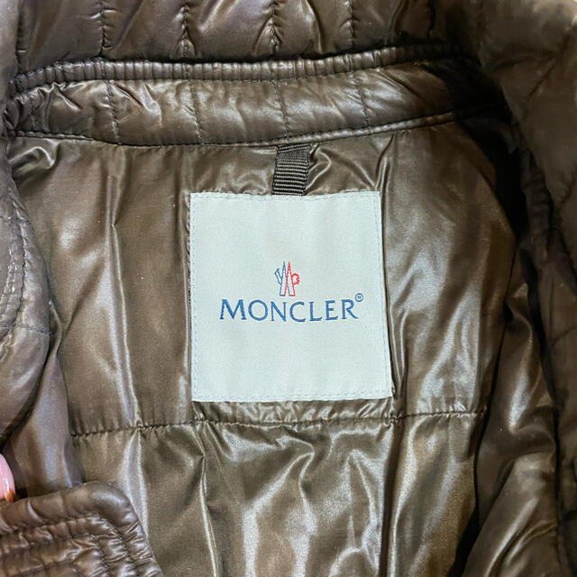 MONCLER(モンクレール)の MON CLER ブラウンダウンジャケット メンズのジャケット/アウター(ダウンジャケット)の商品写真