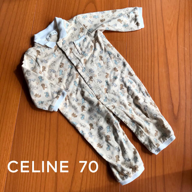 celine(セリーヌ)のCELINE♡ロンパース 70 キッズ/ベビー/マタニティのベビー服(~85cm)(ロンパース)の商品写真
