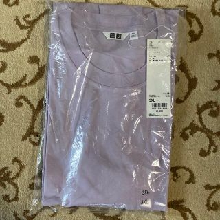 ユニクロ(UNIQLO)のミニー様専用ユニクロ　エアリズムコットンTシャツ　3L(Tシャツ(半袖/袖なし))