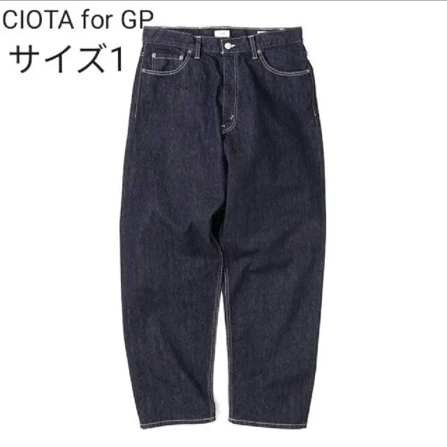 COMOLI(コモリ)のCIOTA for GP Suvin Cotton Denim Pants メンズのパンツ(デニム/ジーンズ)の商品写真