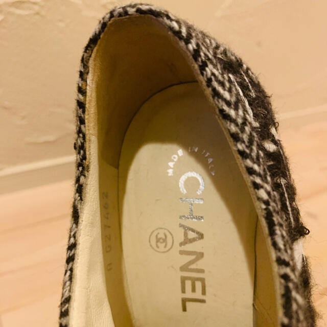 CHANEL - 美品♡CHANEL ツイード ショートブーツ ブーティー ココ