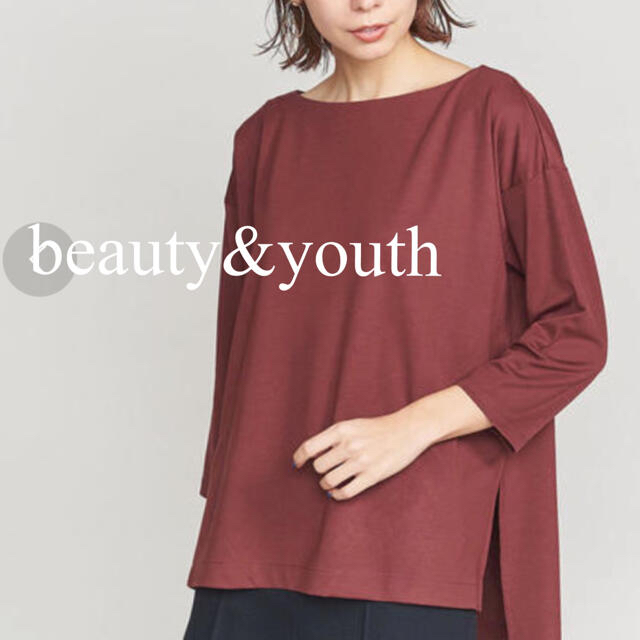 BEAUTY&YOUTH UNITED ARROWS(ビューティアンドユースユナイテッドアローズ)のBY ポンチボートネックプルオーバー レディースのトップス(カットソー(長袖/七分))の商品写真