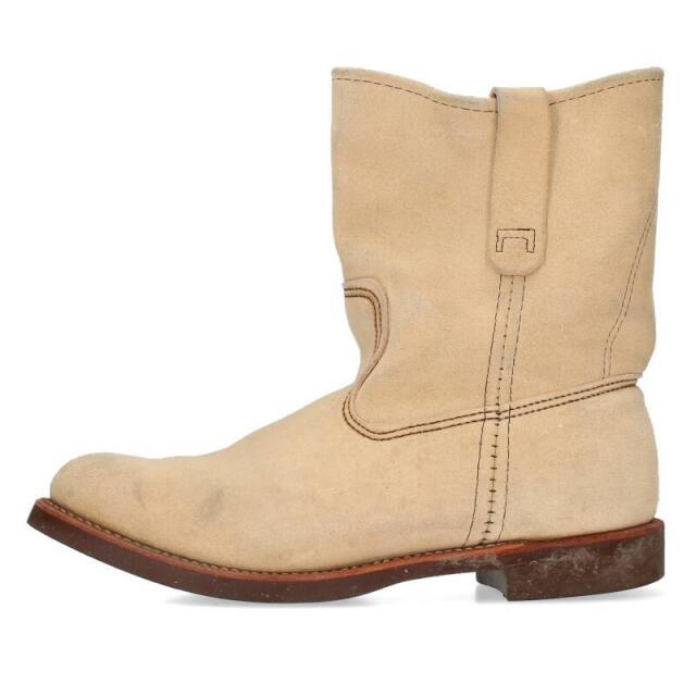 レッドウィング スエードペコスブーツ 27.5cm 大流行中! 希少27.5 RED WING レッドウィング 1188 スエード ペコスブーツ
